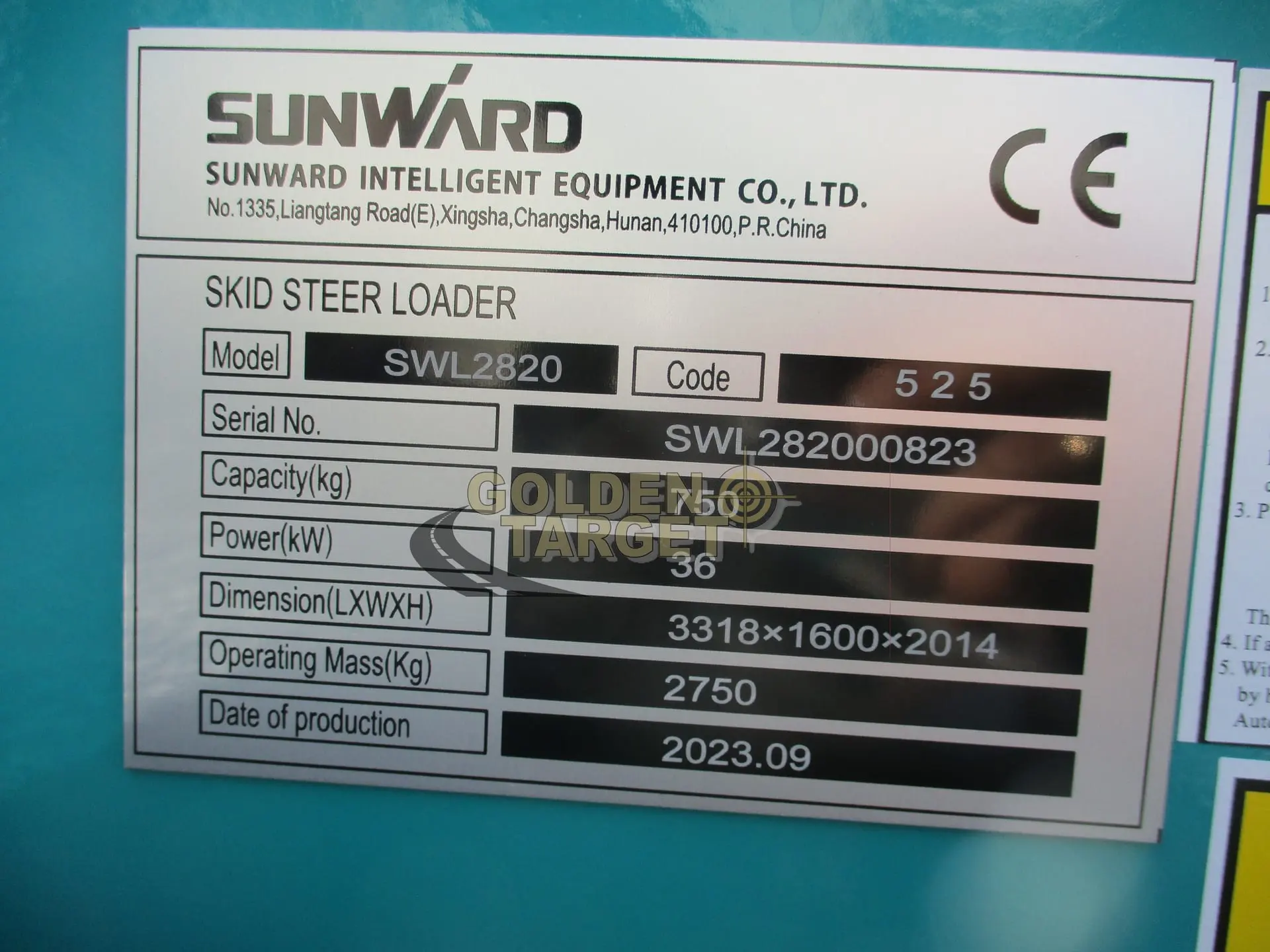 New SUNWARD 2820 Skid Steer 2023 - 7