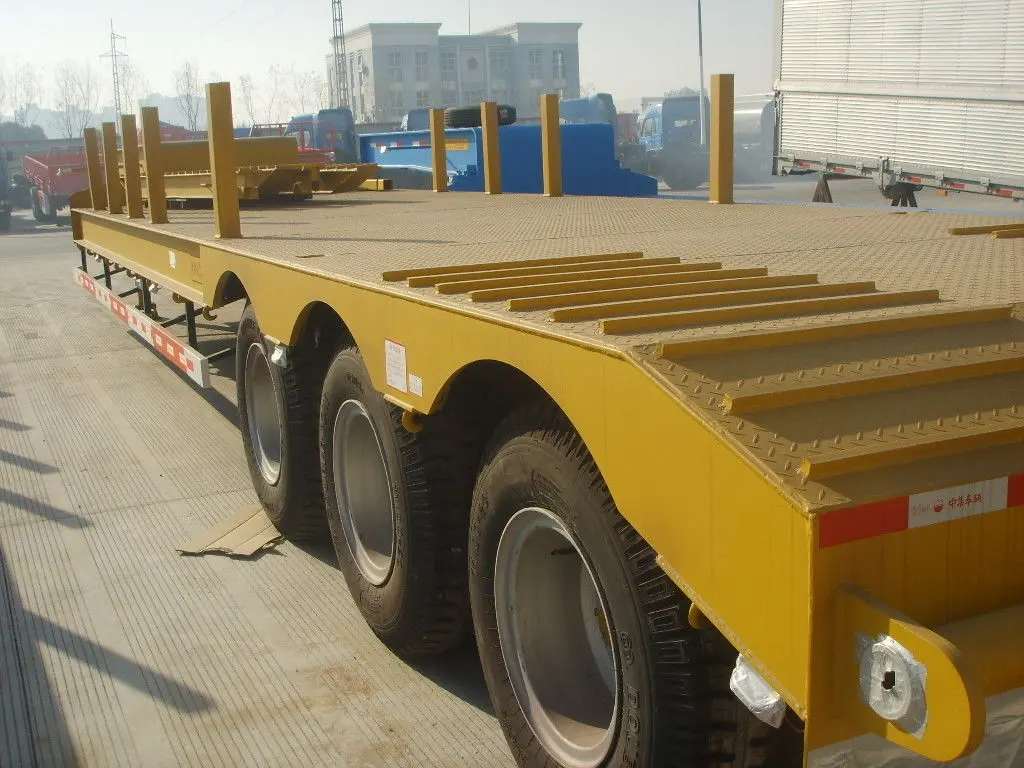 Flat Bed , Low Bed Trailer 40 Feet Long