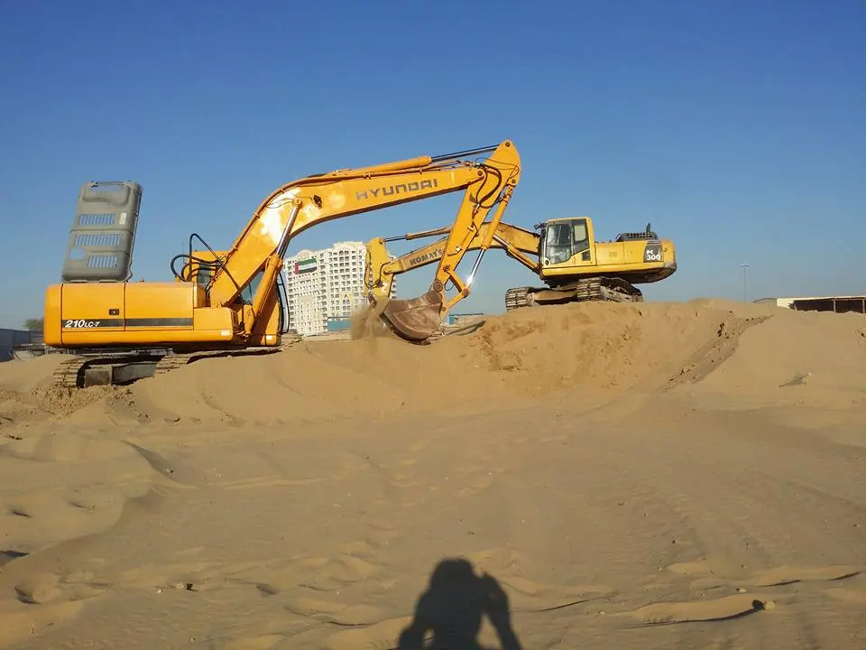Chain Excavator Hyundai 210 LC7