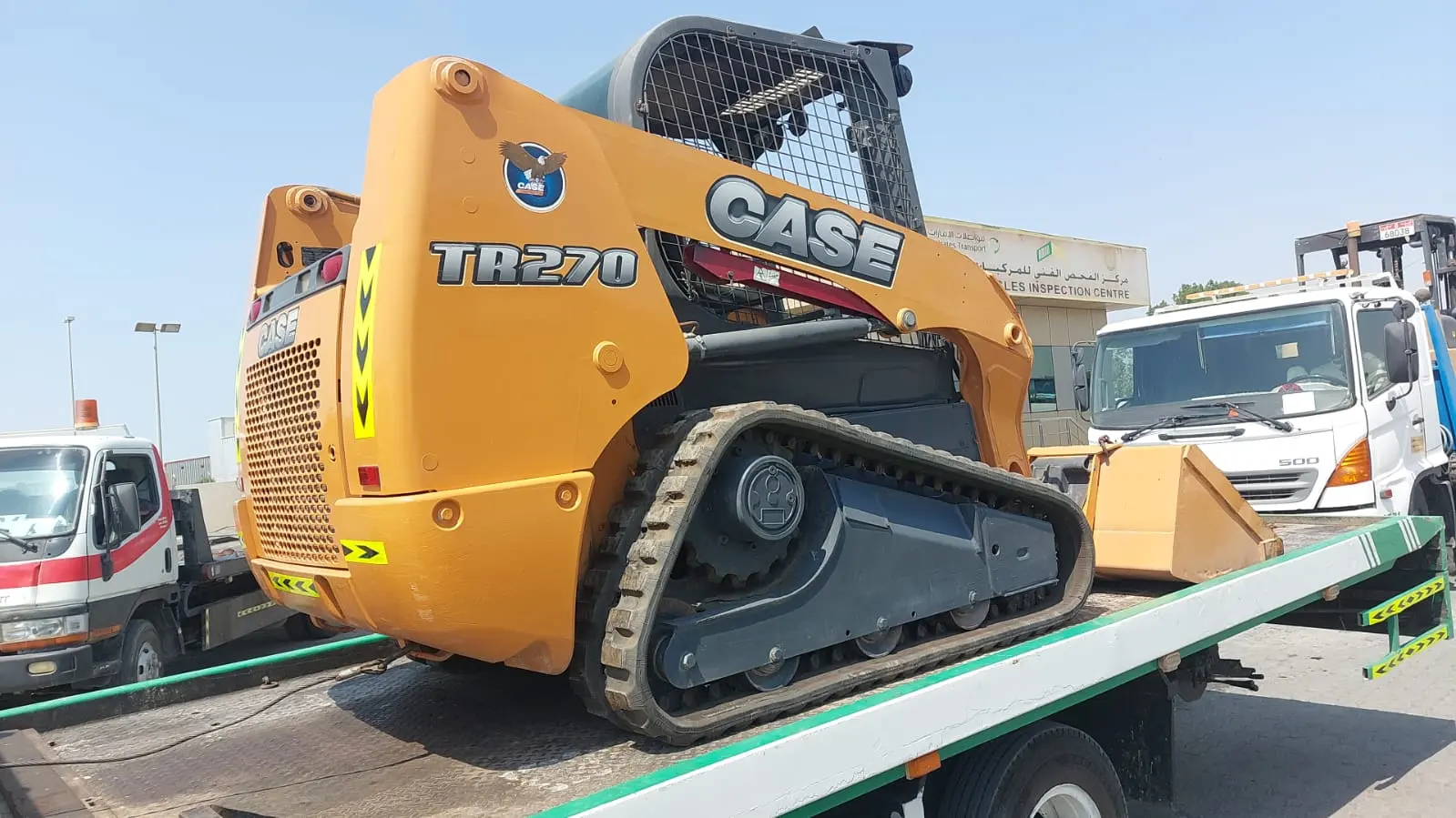 Chain Skid Steers Loader CASE TR270 With Bucket