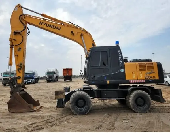 Wheel Excavator Hyundai 200 W-7A