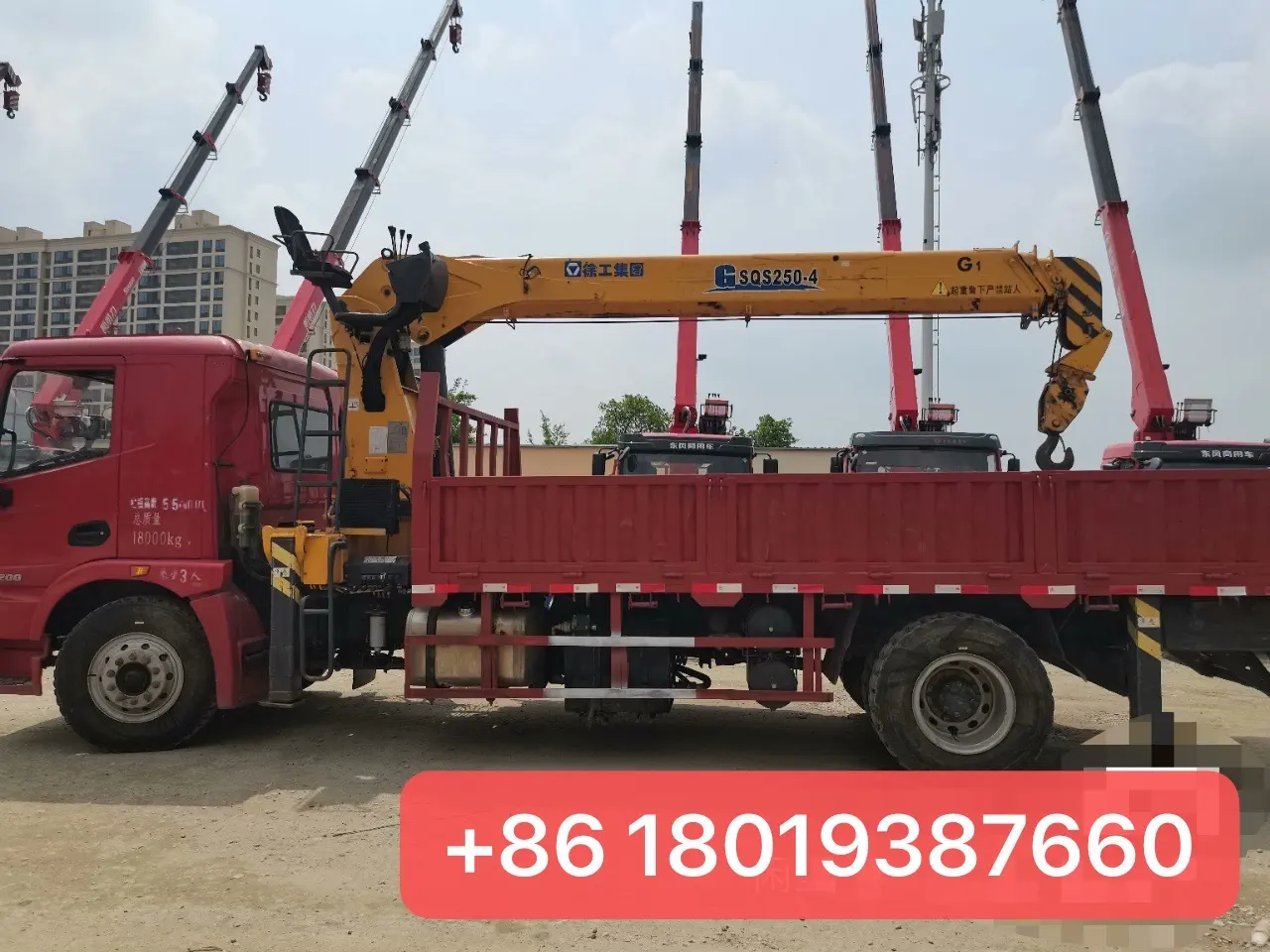 Hiab Truck crane for sale  - 4