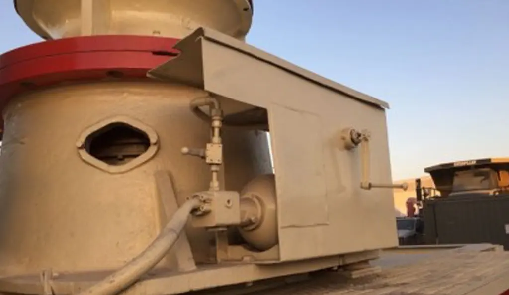 Portable cone crusher lokomo on tyre - 3