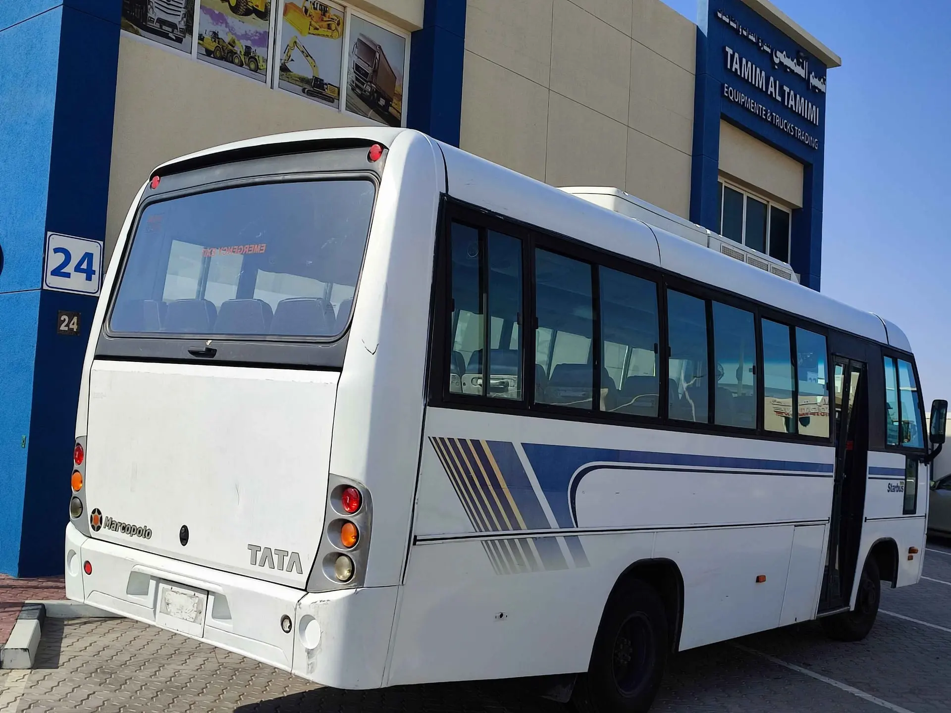 2014 TATA 613 LP/38 Marcopolo A/C Bus for Sale - 6