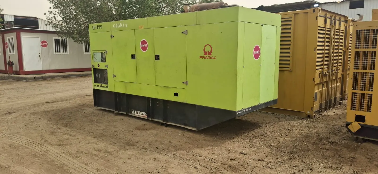 Pramac 480V generator