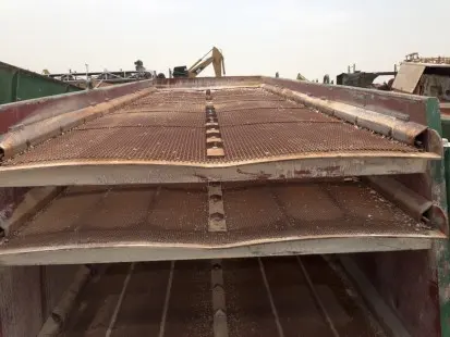 Vibrating screen-3 deck anfer